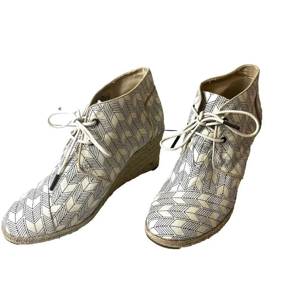Toms fabric ankle